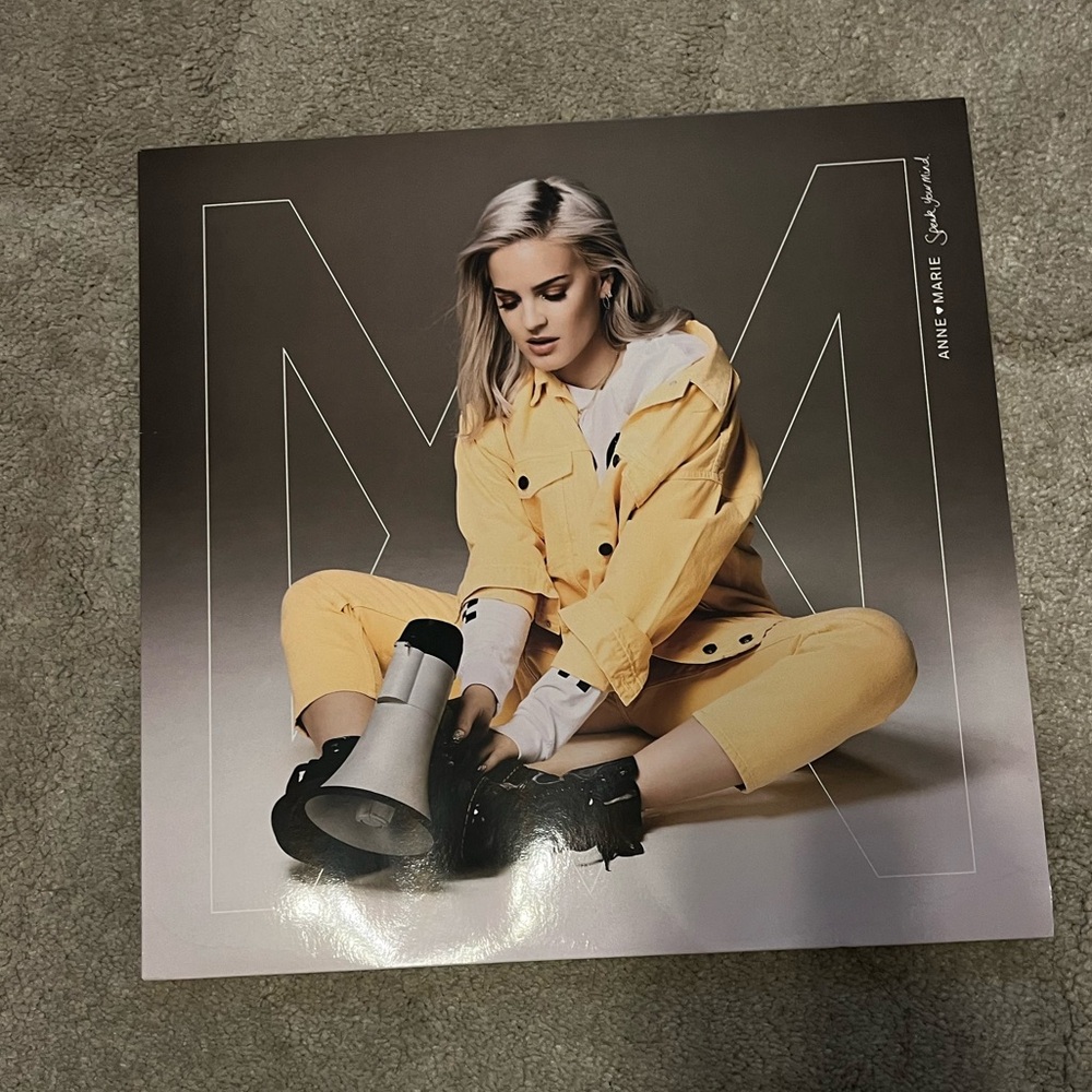 Anne Marie Speak Your Mind vinyl record
